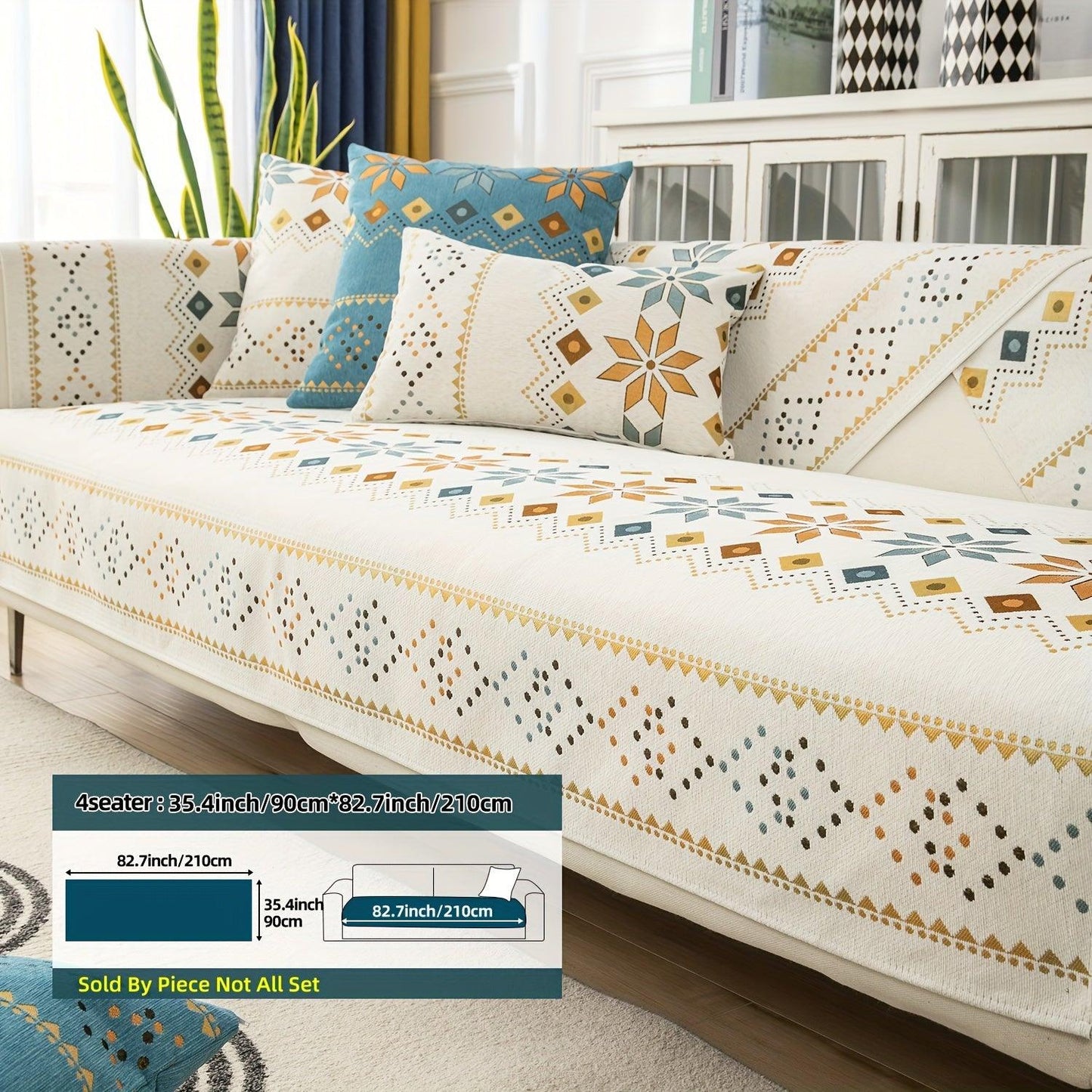 Stylish Bohemian Chenille Slipcovers for Couches