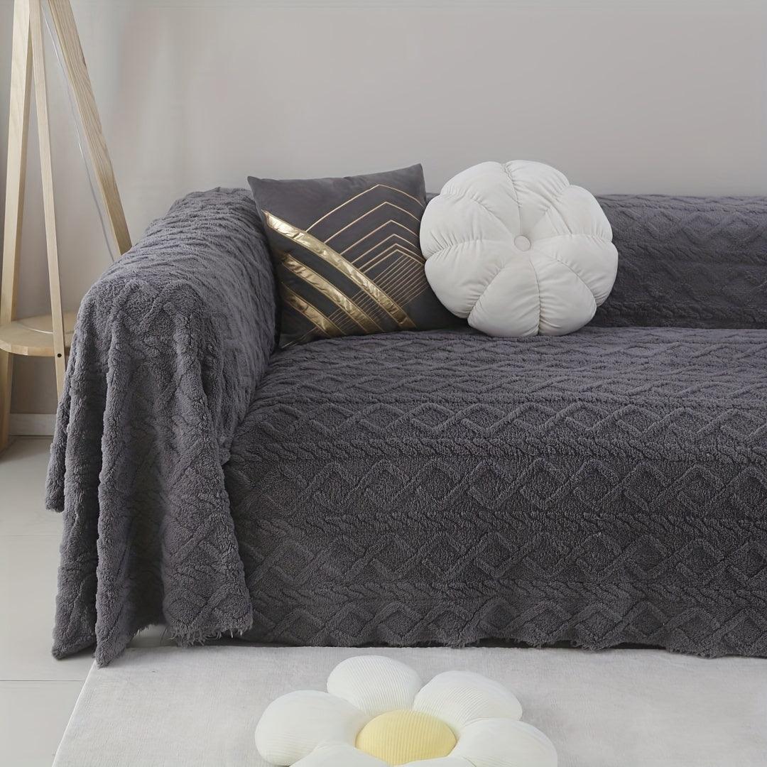 Extra Large Slipcovers for Couches - Stylish Geometric Pattern