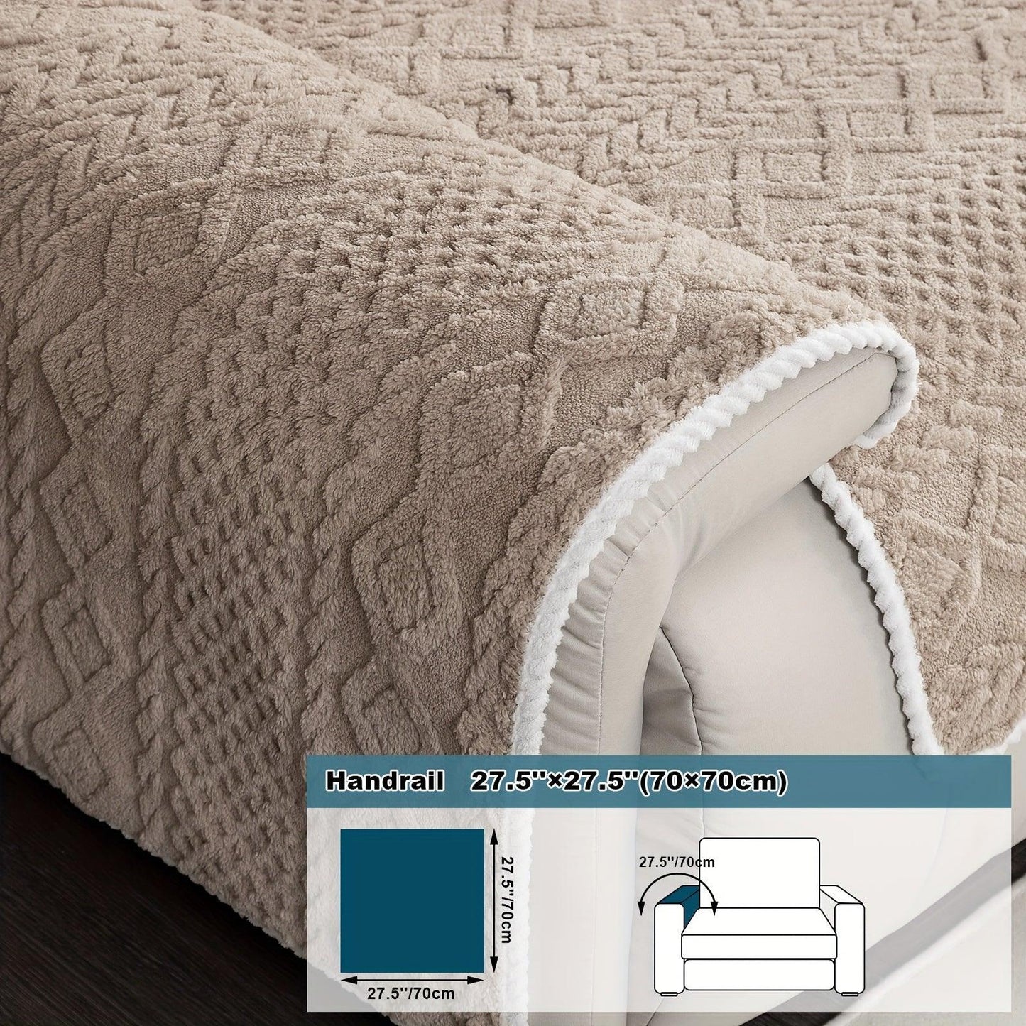 Pet-Friendly Couch Cover for Dogs, Non-Slip & Breathable