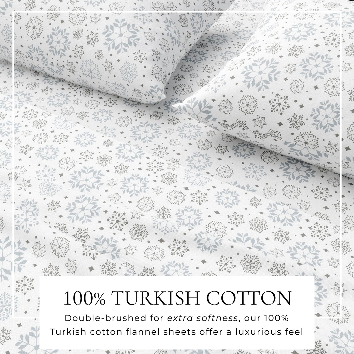 4-Piece Turkish Cotton Flannel Sheet - Stratton Collection