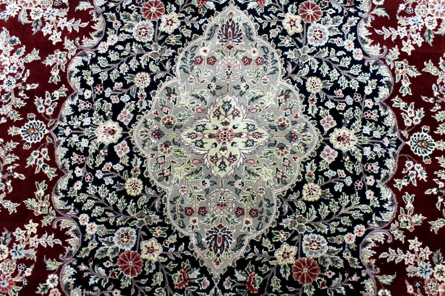 Exquisite Mint Hand-Knotted Peshawar Oriental Wool Rug – 9' x 12'