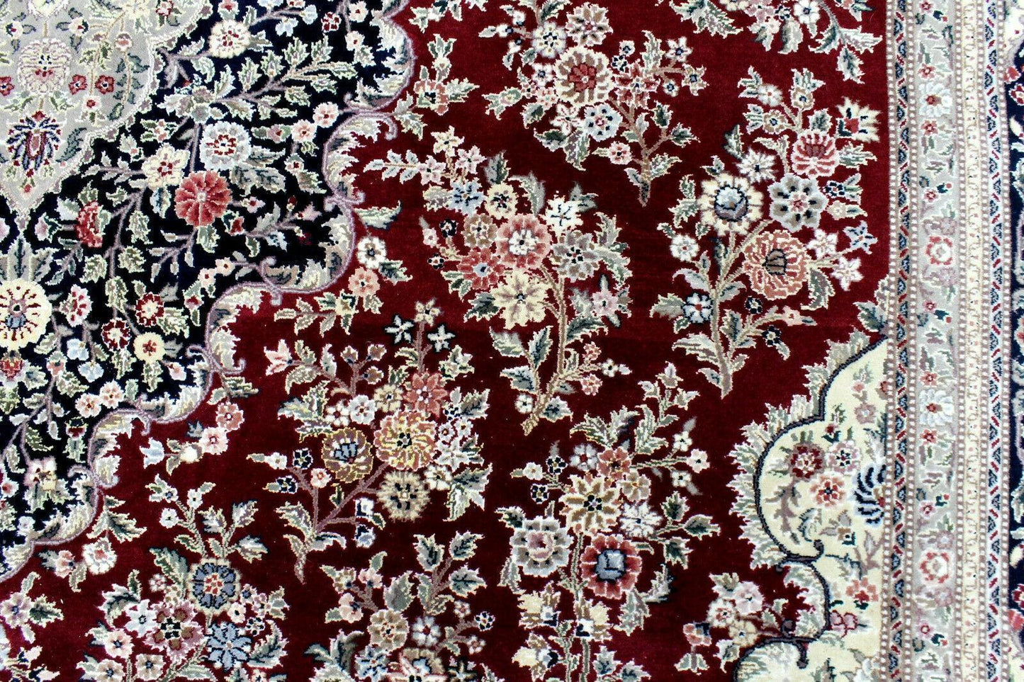 Exquisite Mint Hand-Knotted Peshawar Oriental Wool Rug – 9' x 12'