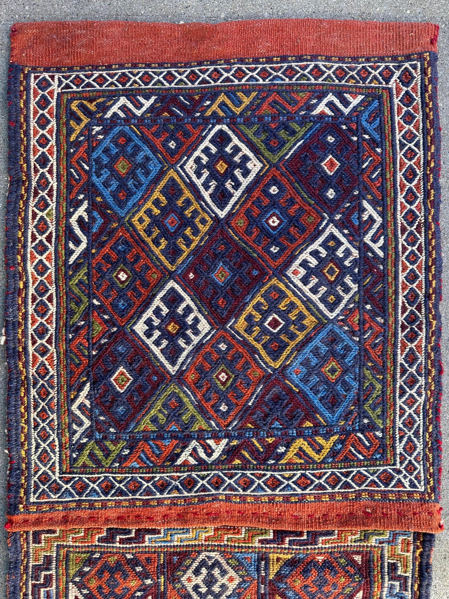 Exquisite Persian Qashqai Nomadic Vintage Khorjin ‘Saddle bag’