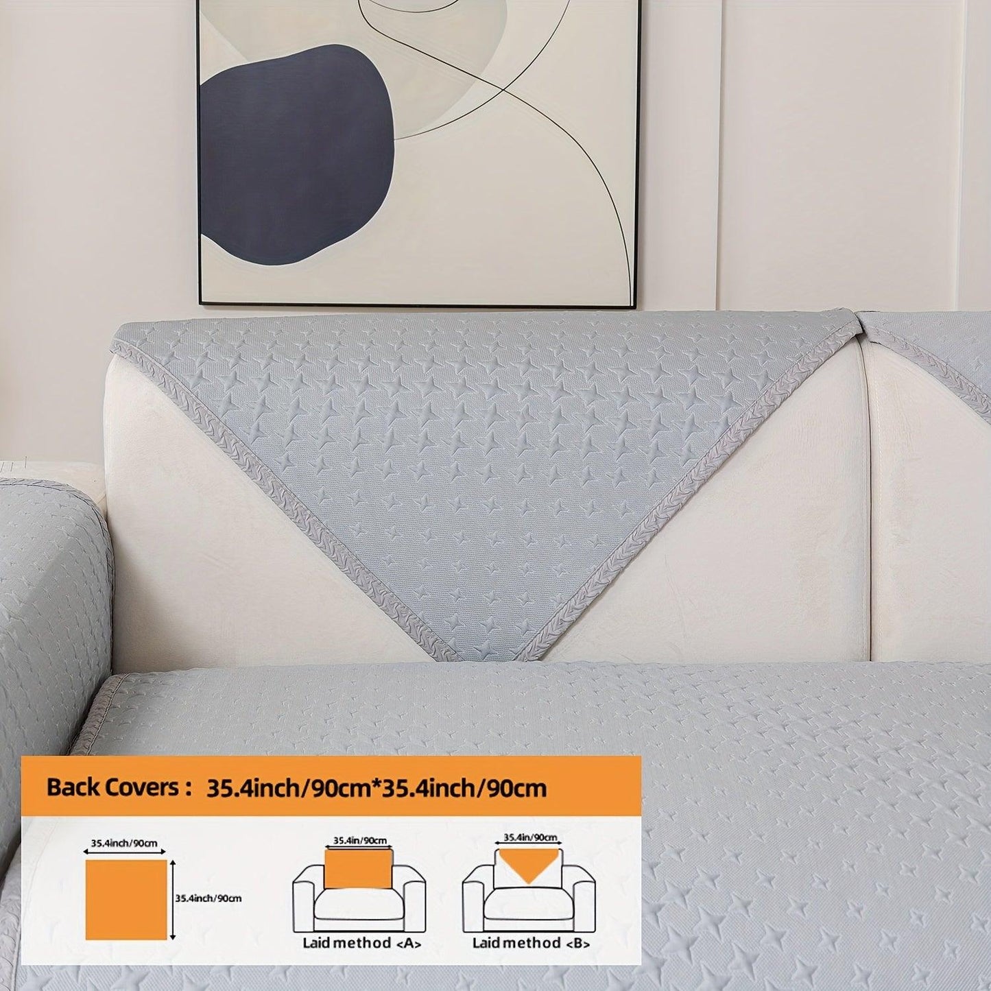 Summer Cooling Silk Non-slip Sofa Cover- Couch Cover for Dogs