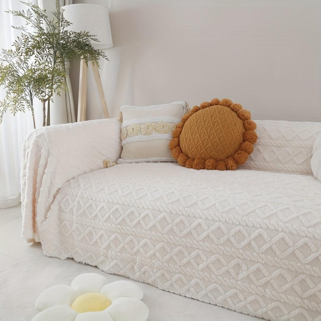 Extra Large Slipcovers for Couches - Stylish Geometric Pattern