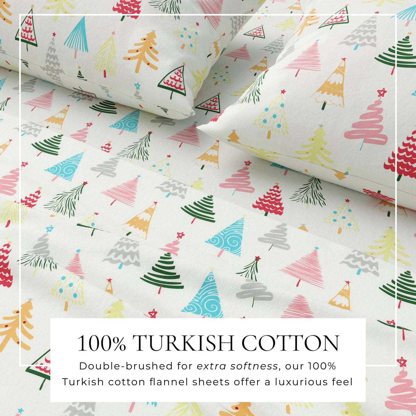4-Piece Turkish Cotton Flannel Sheet - Whittaker Collection