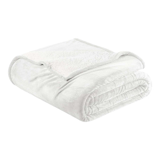 Velvet Plush Sherpa Bed Blanket - Sherpa Fleece Collection