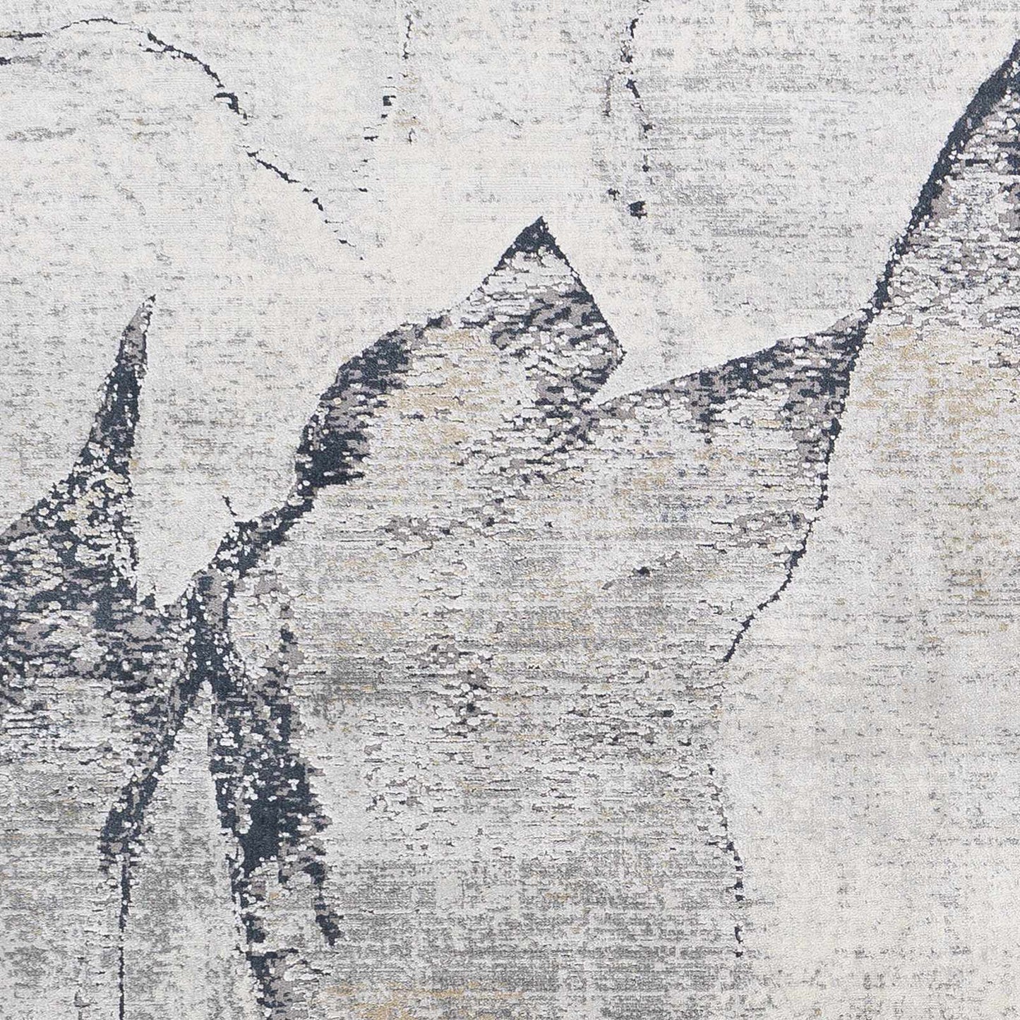 Gasquet Gray Marble Textured Luxe Rug