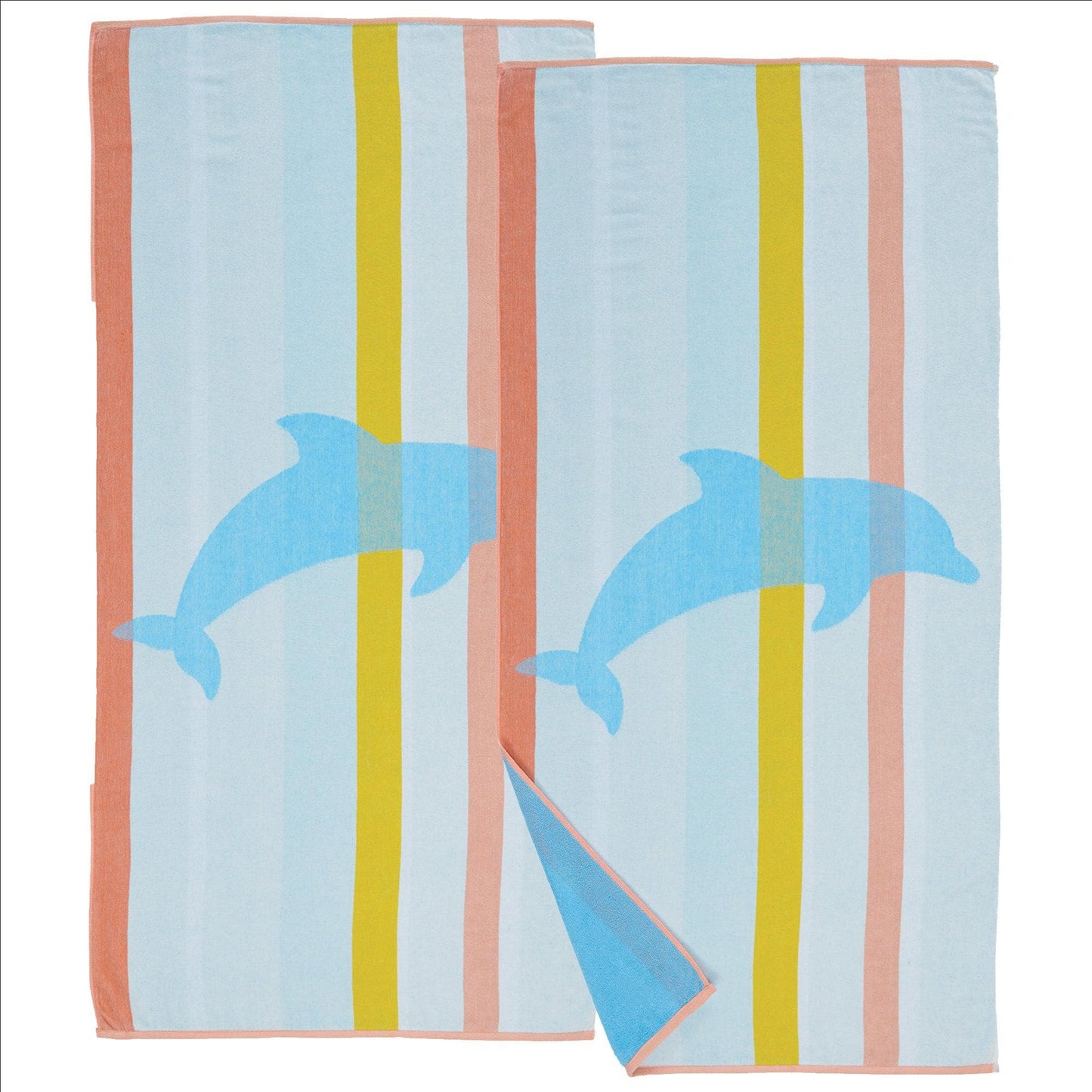 2 Pack Vibrant Beach Towels - Boca Collection