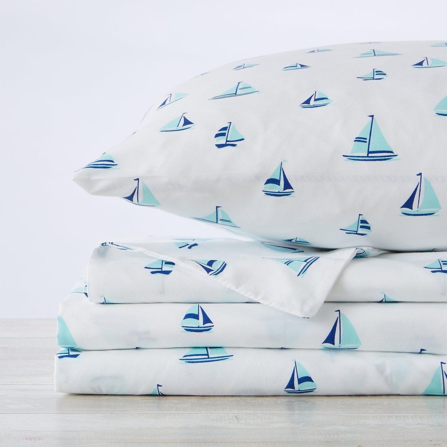 4-Piece Coastal Microfiber Sheet - Newport Collection