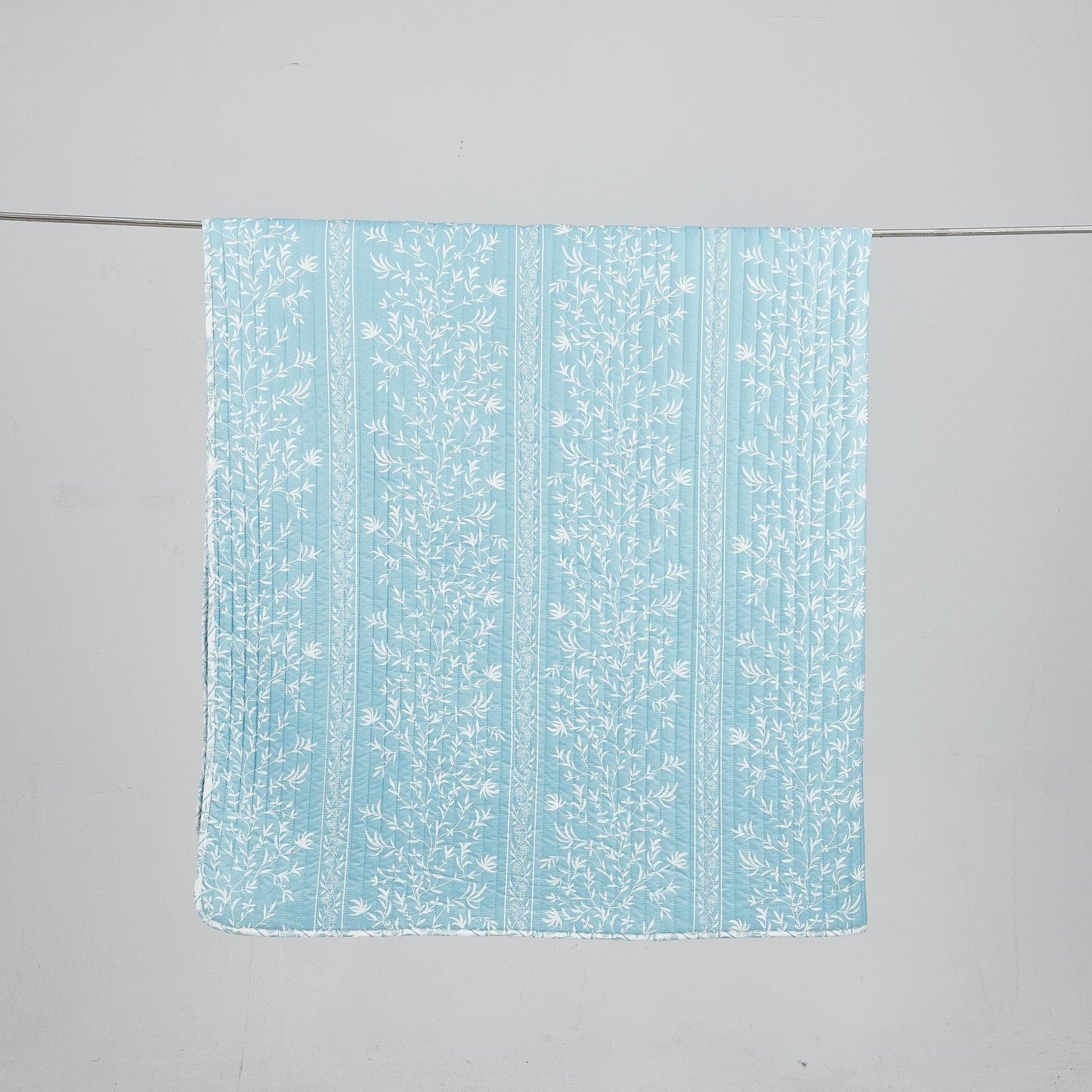 Blue Floral Quilt Set - Senna Collection