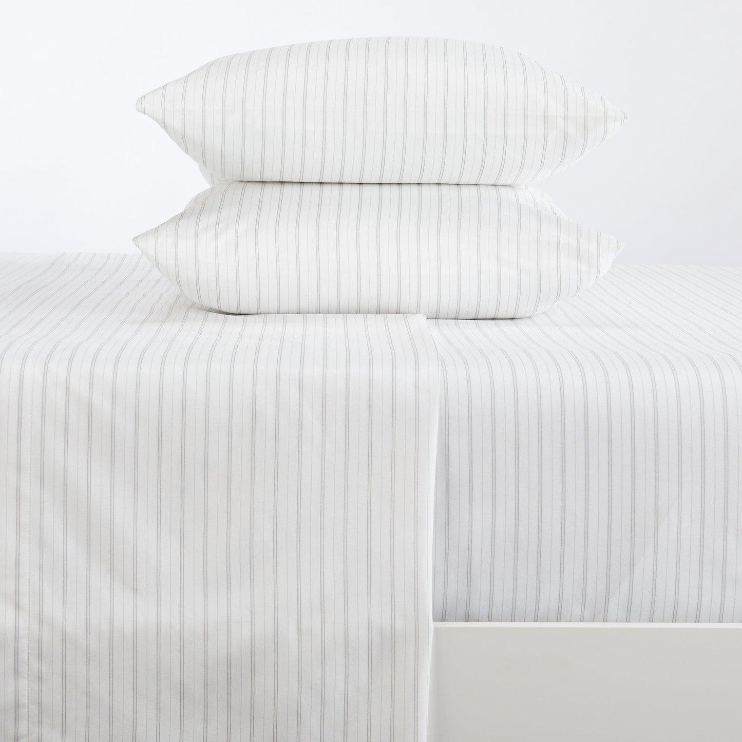Microfiber Stripe Sheet Set - Adeline Collection