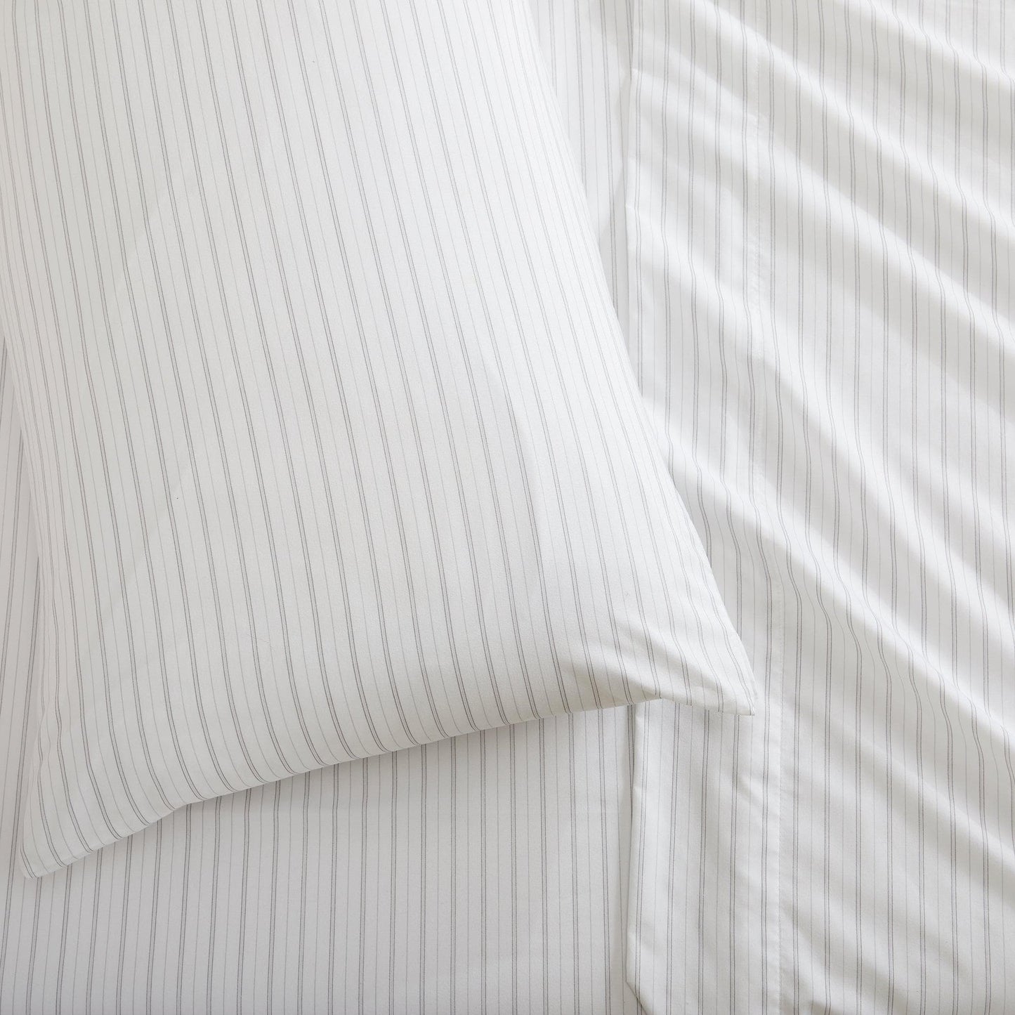 Microfiber Stripe Sheet Set - Adeline Collection