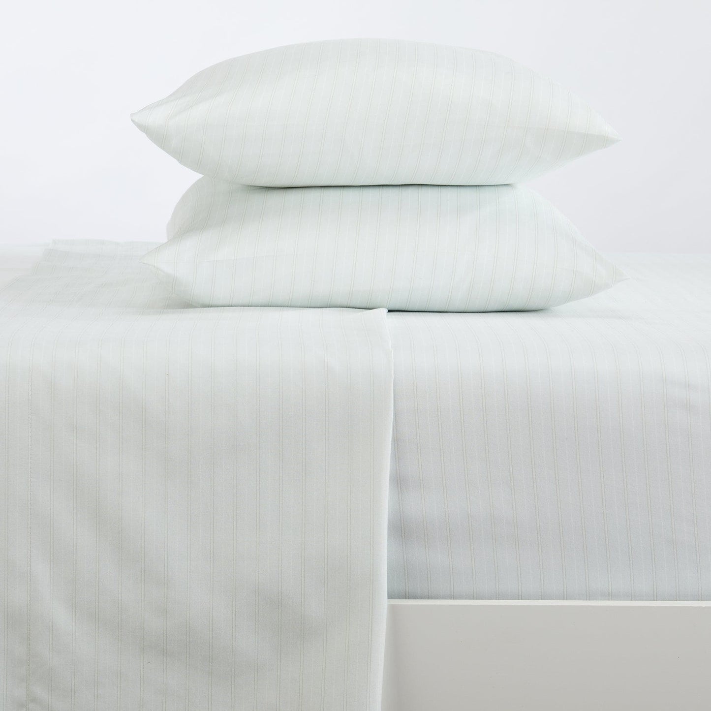 Microfiber Stripe Sheet Set - Adeline Collection