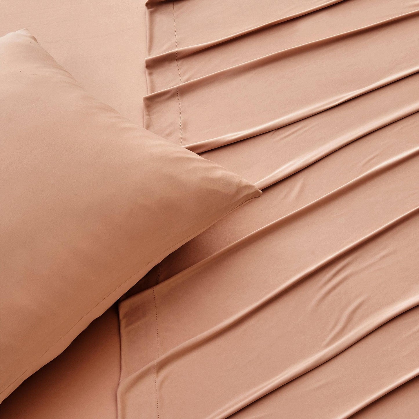 4-Piece Interlock Microfiber Sheet Set - Mackenna Collection