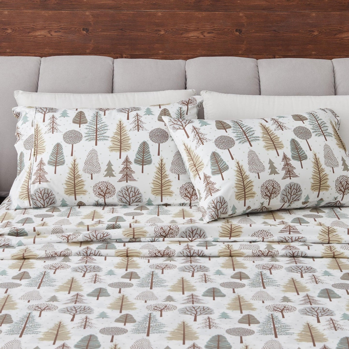 4-Piece Lodge Microfiber Sheet - Mountain Ridge Collection