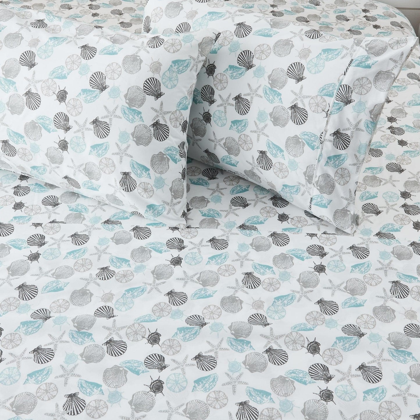 4-Piece Coastal Microfiber Sheet - Newport Collection