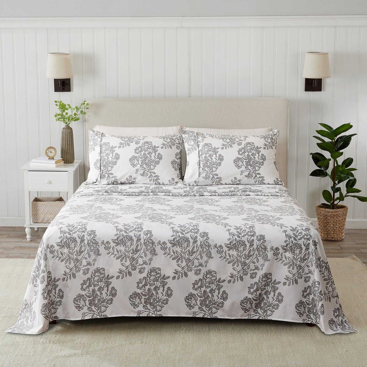 4 Piece Microfiber Sheet Set - Baylor Collection