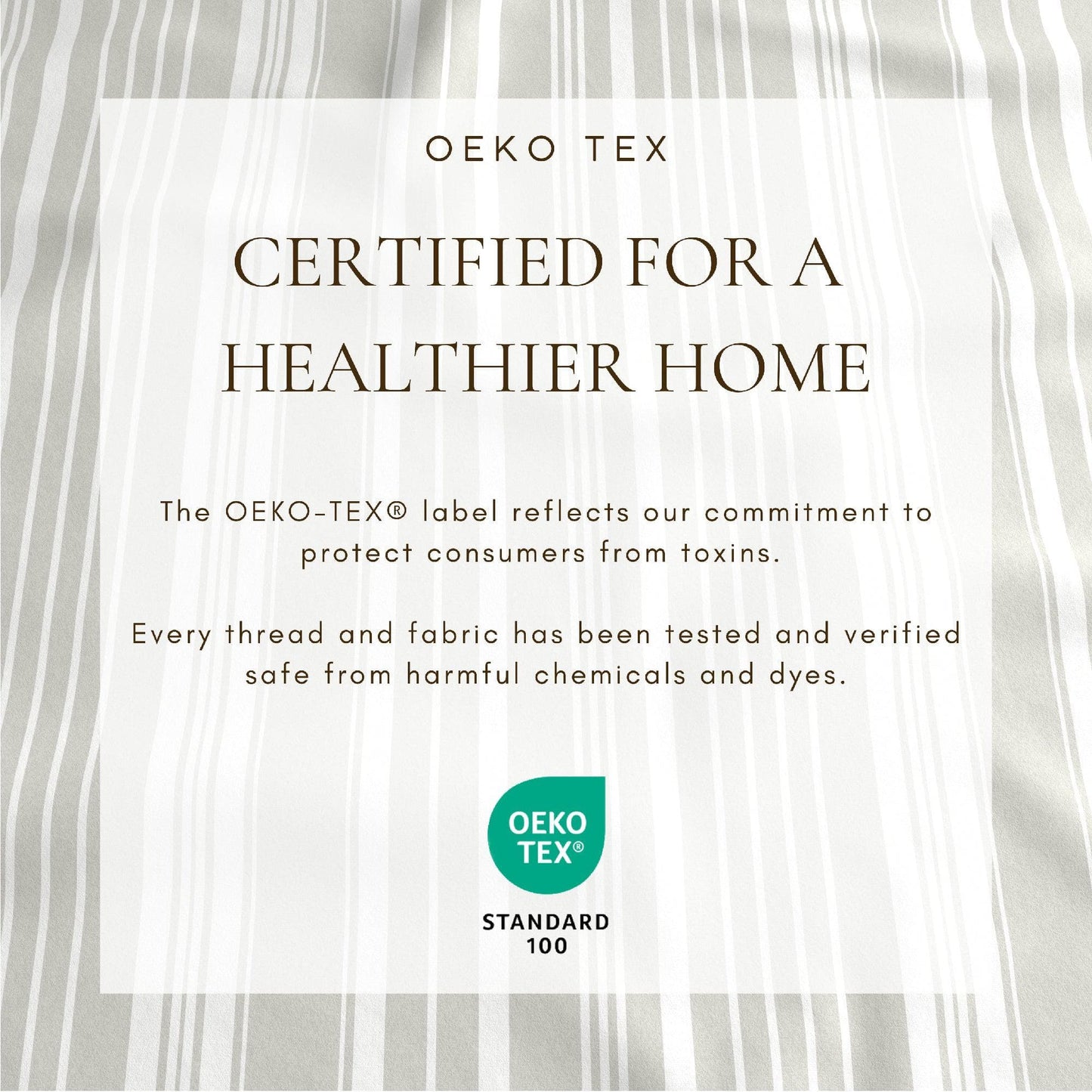 4-Piece Striped Microfiber Sheet Set - Elouise Collection