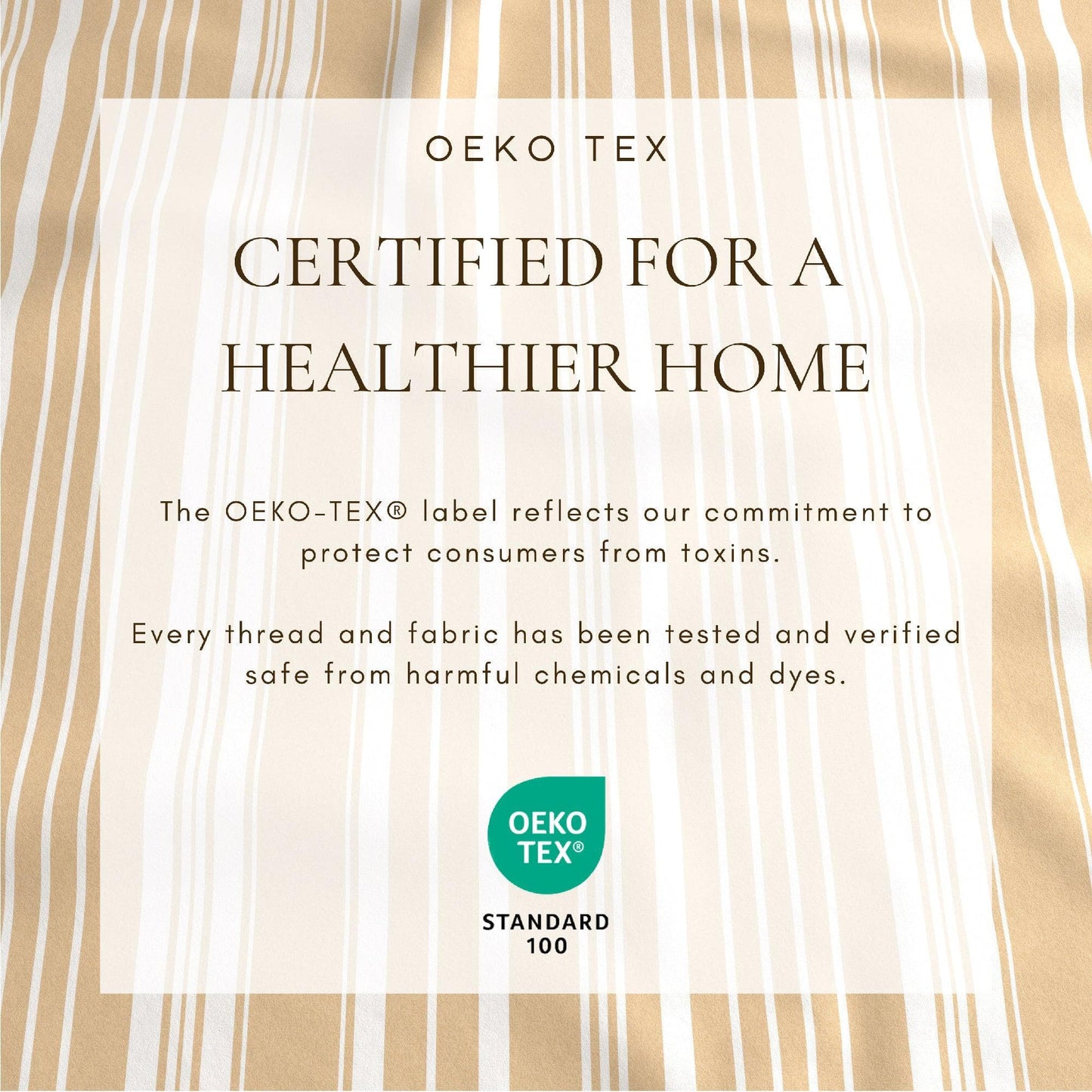 4-Piece Striped Microfiber Sheet Set - Elouise Collection