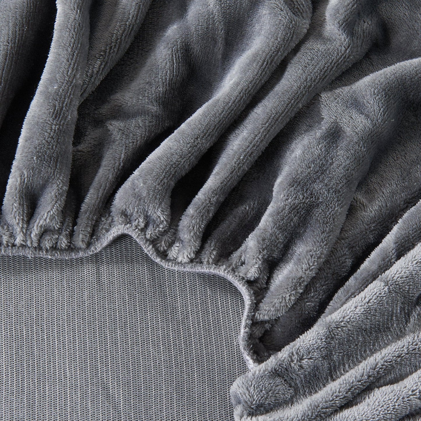 Solid Plush Fitted Sheet - Velvet Luxe Collection