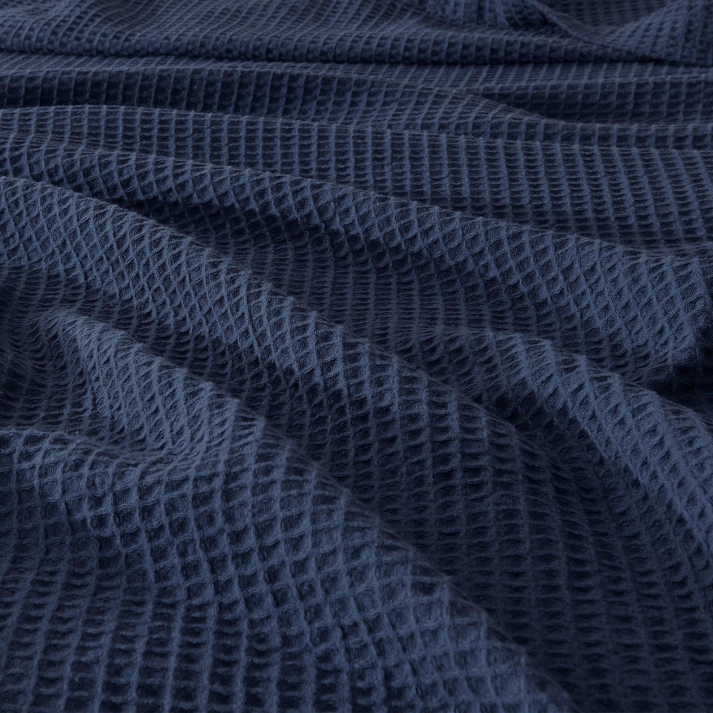 100% Cotton Waffle Weave Blanket - Mikala Collection