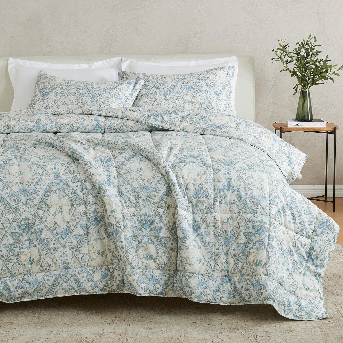 Reversible Comforter Set - Odette Collection