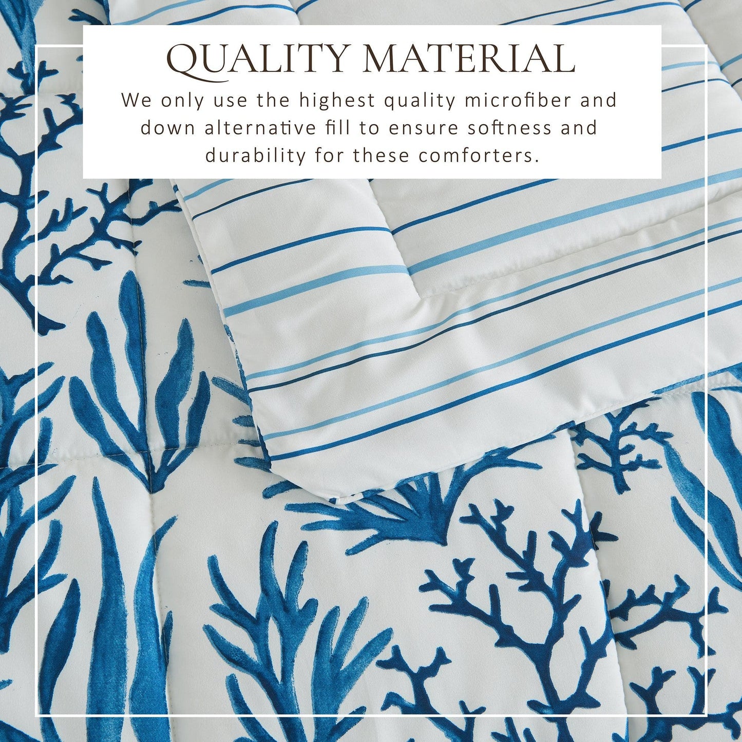 Reversible Comforter Set - Odette Collection