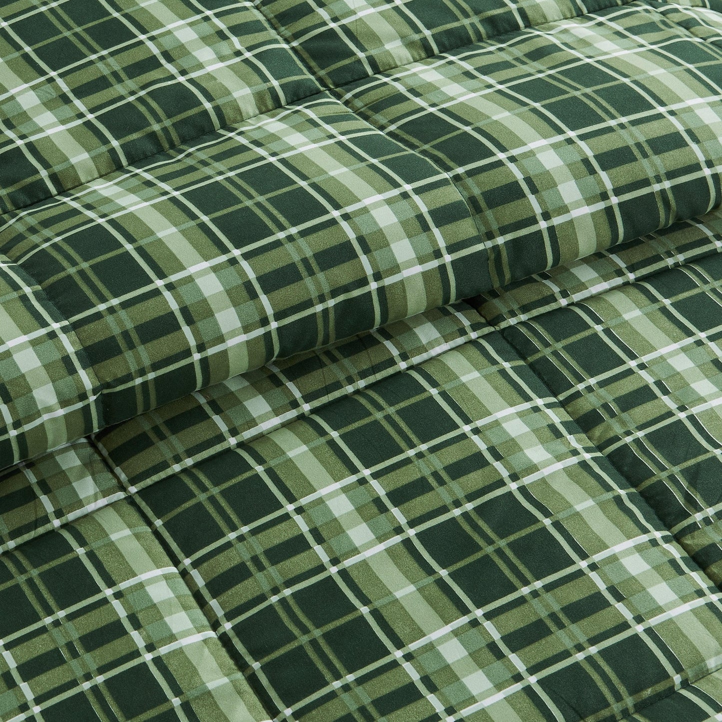 Reversible Christmas Comforter and Sham Set - Holiday / Lodge Odette Collection