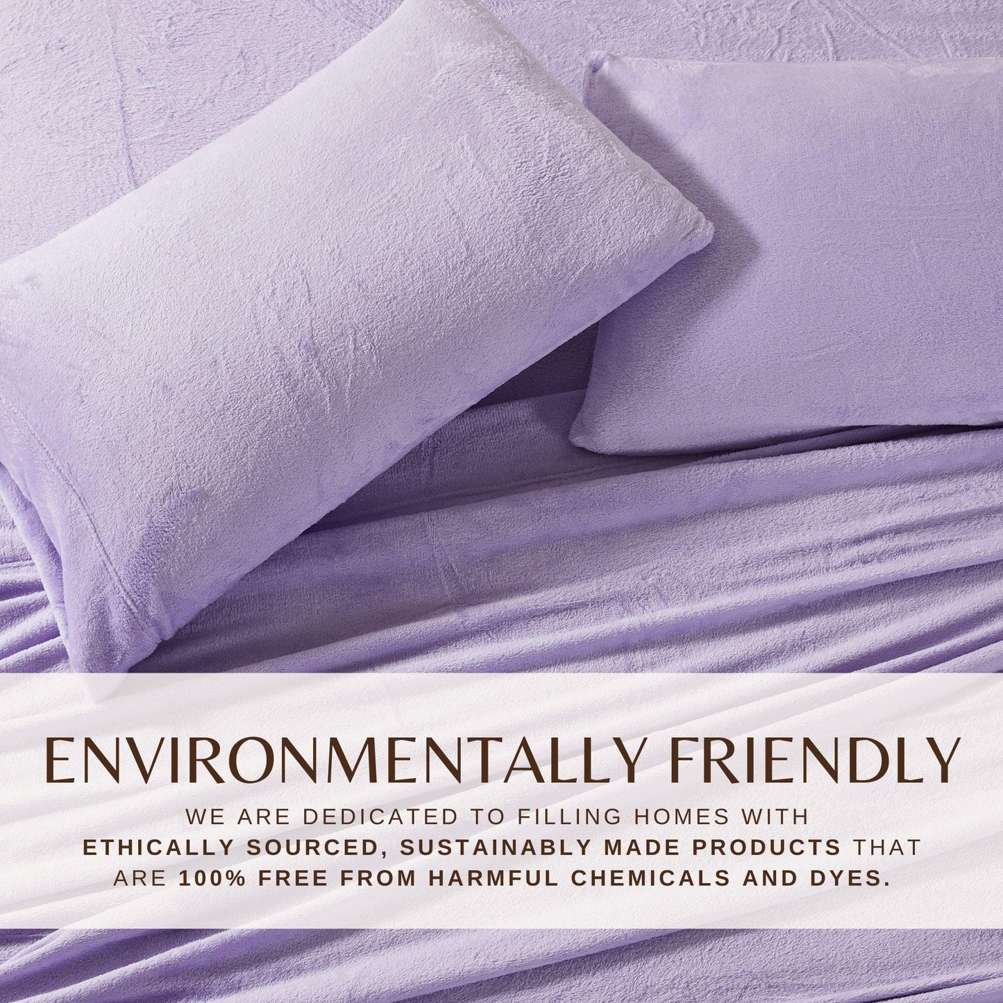 4-Piece Solid Plush Sheet - Velvet Luxe Collection