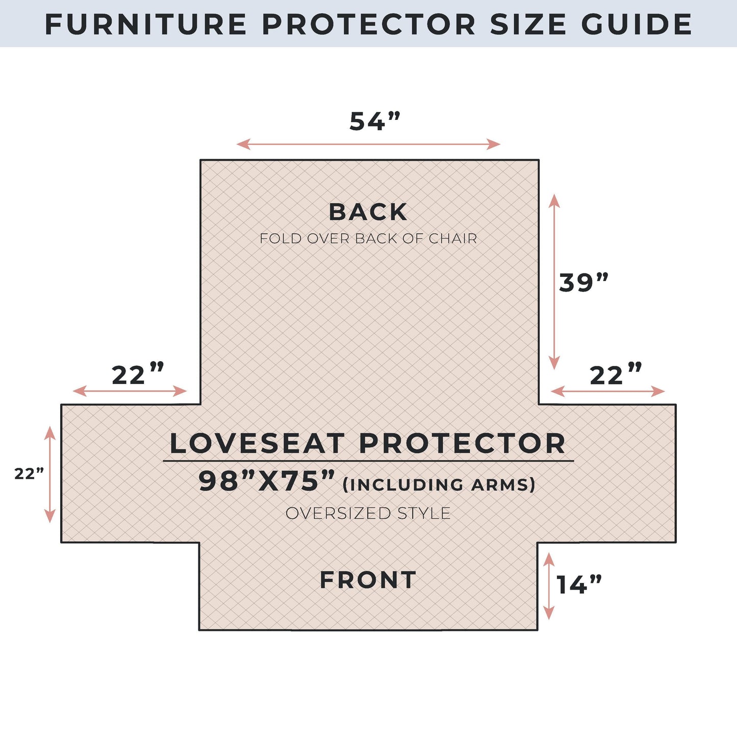 Reversible Furniture Protector - Elenor Collection