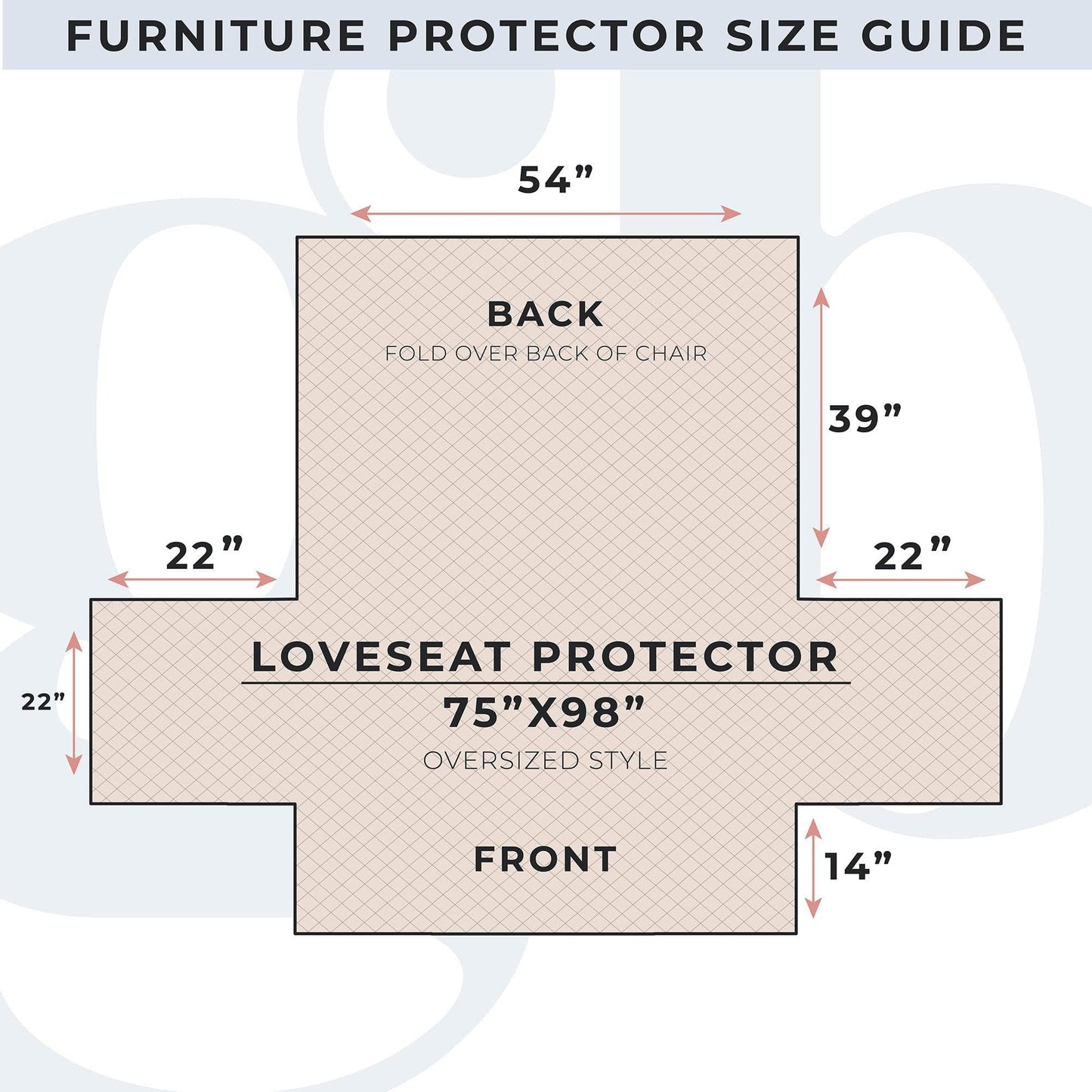 Reversible Furniture Protector - Elenor Collection
