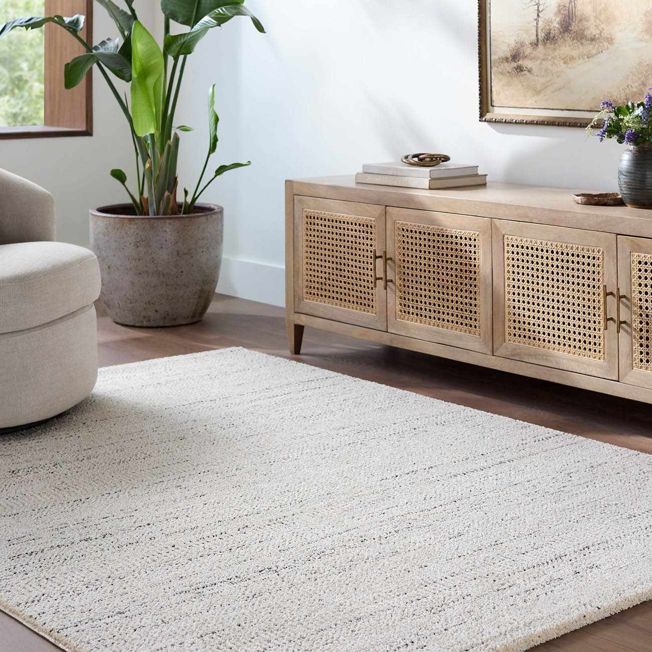 Sezja Beige Luxe Area Rug