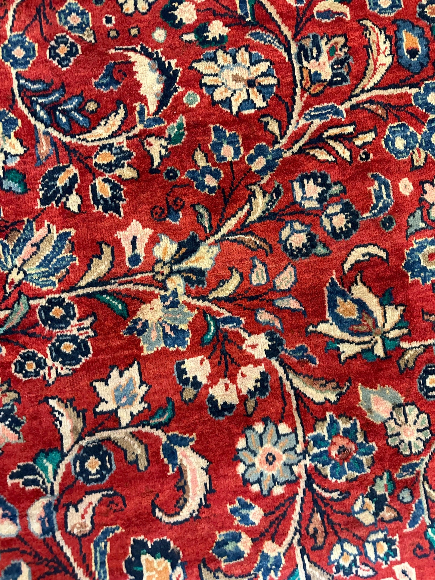 Handmade One-of-a-Kind Persian Mahal Rug - 10’ x 12’10”