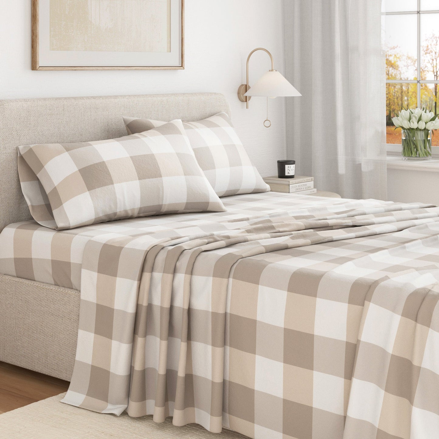 Turkish Cotton Flannel Sheet - Belle Collection