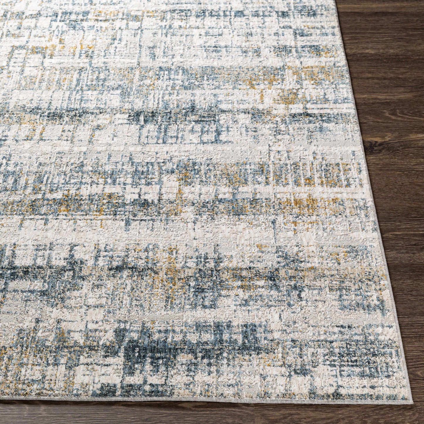 Hughesdale Distorted Lines Luxe Area Rug