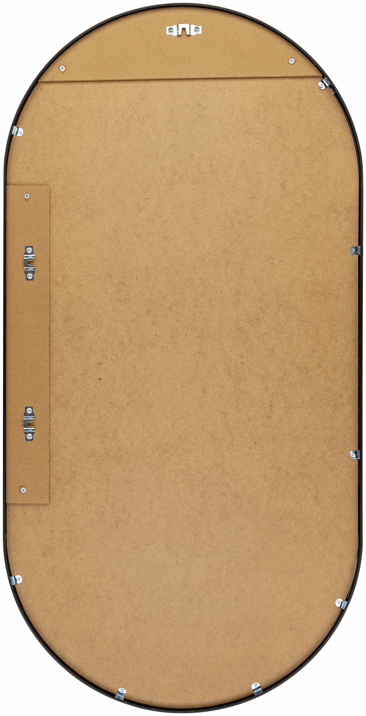 Hagenburg Black Iron Frame Mirror