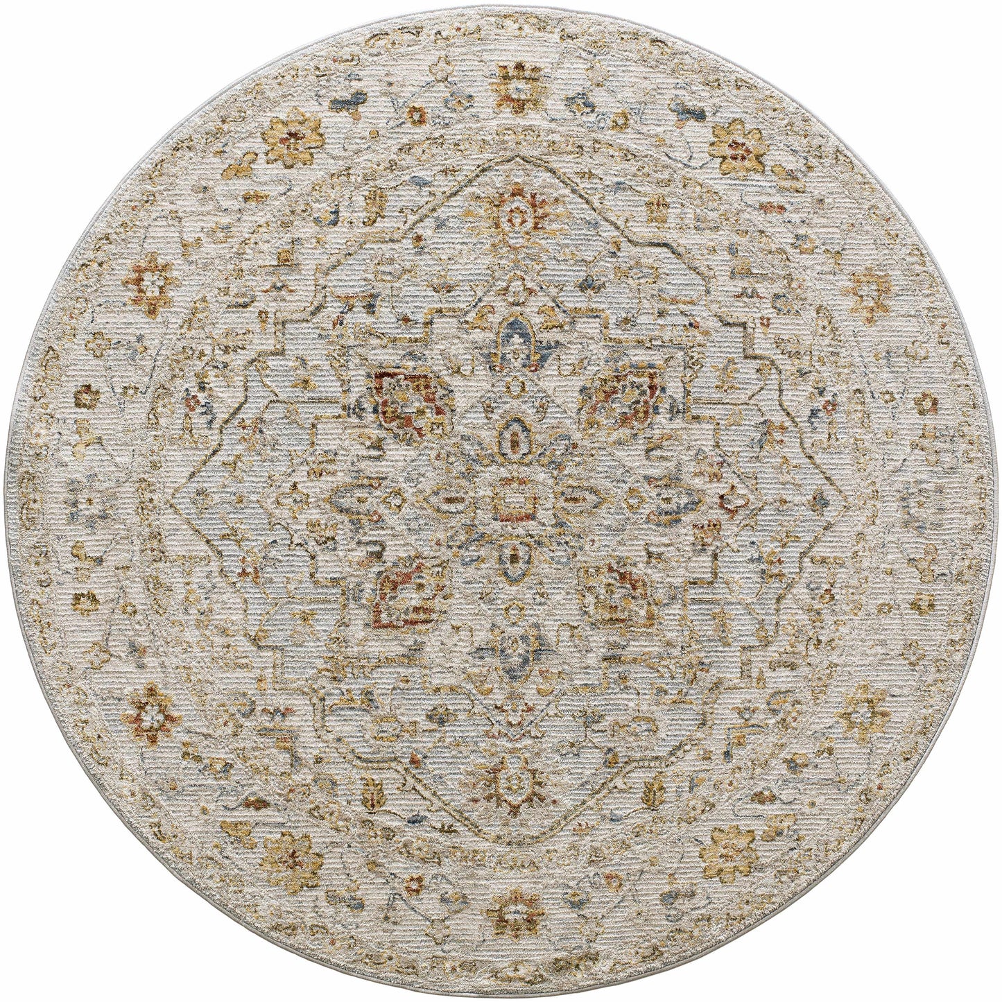 Huguley Floral Cream Luxe Rug