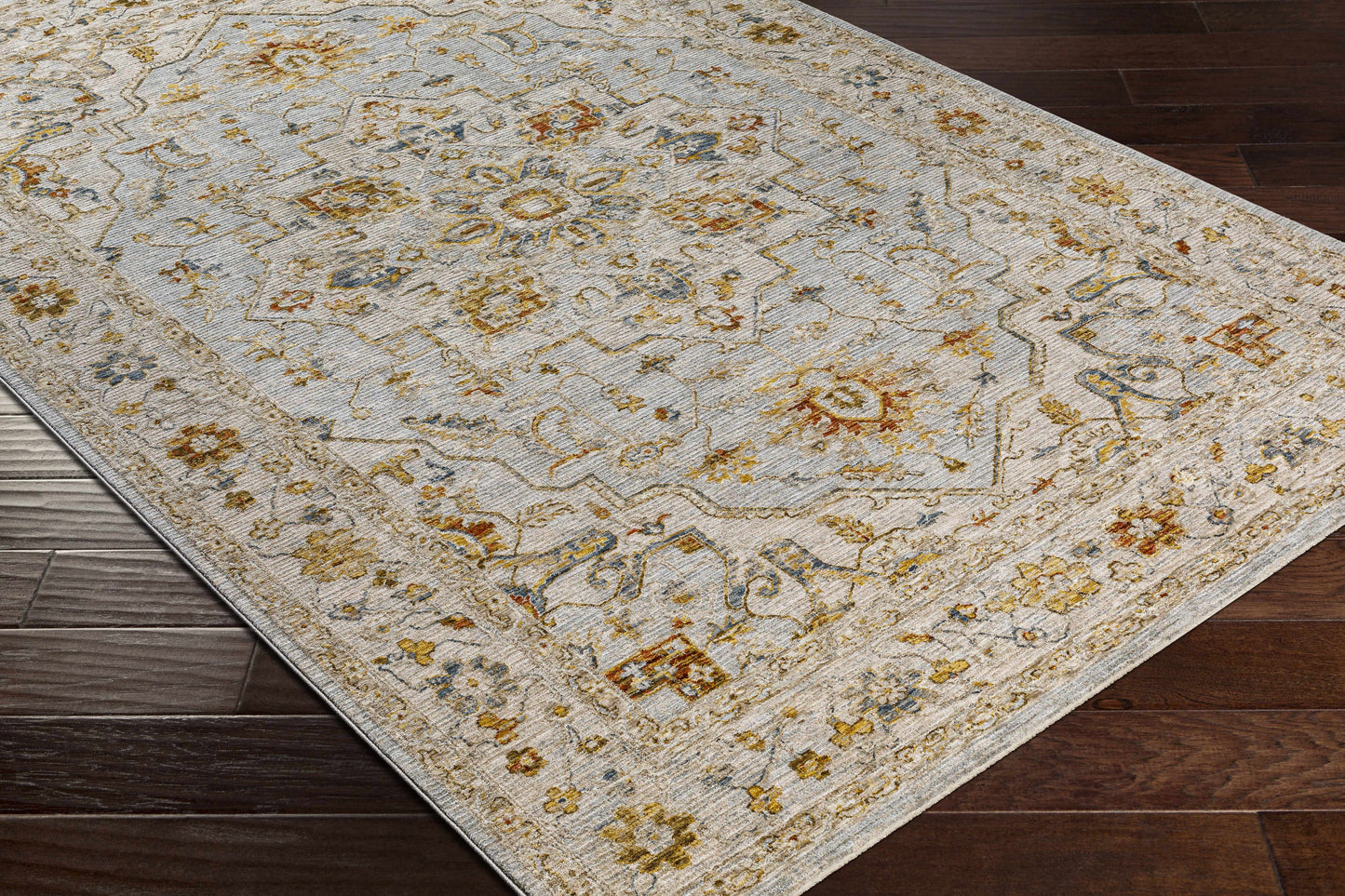 Huguley Floral Cream Luxe Rug