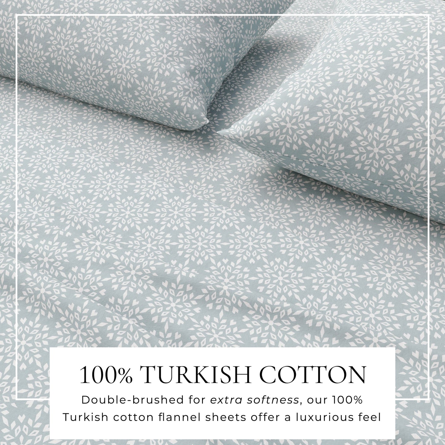 Turkish Cotton Flannel Sheet - Belle Collection