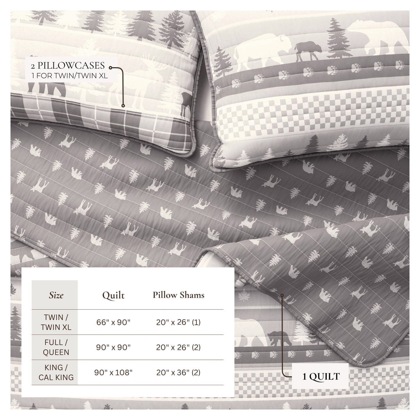 Rustic Landscape Quilt Set - Matthew Collection