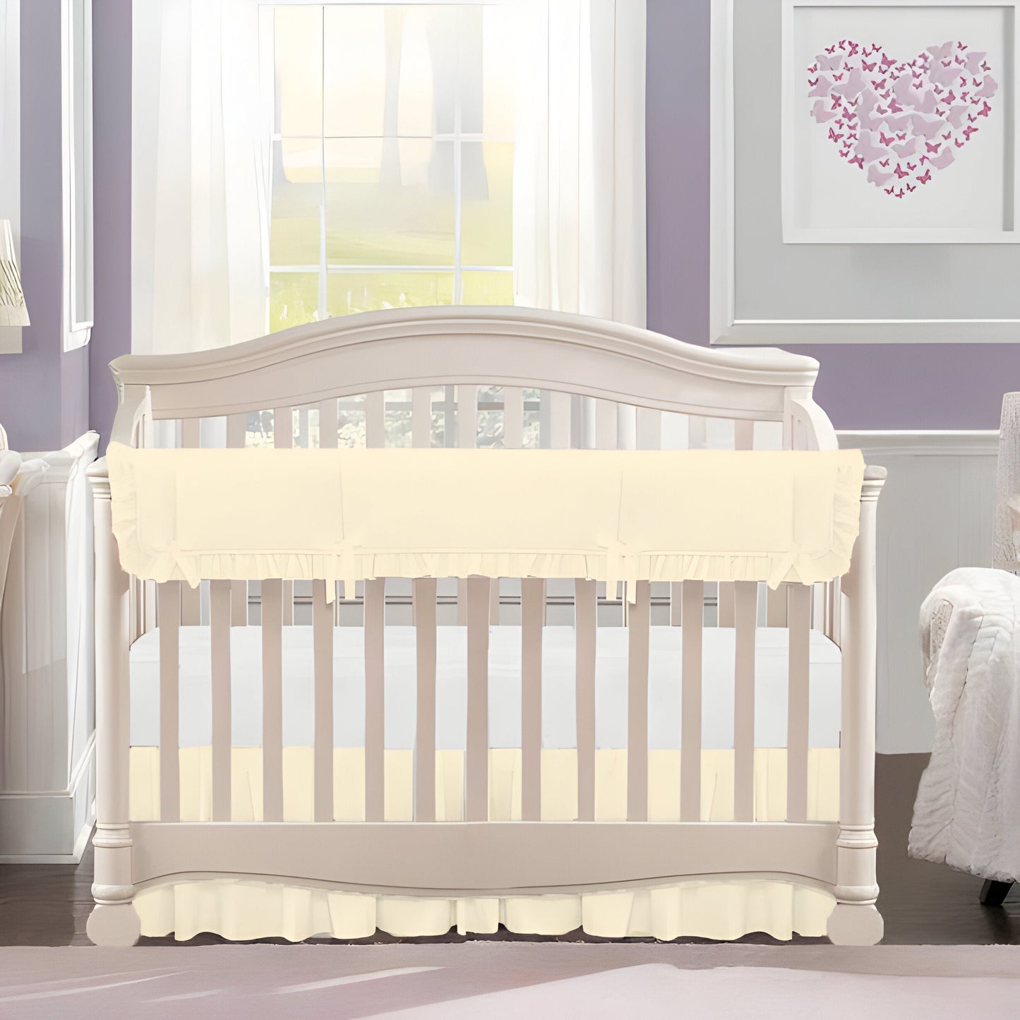 Cotton Knitted Crib Rail Cover