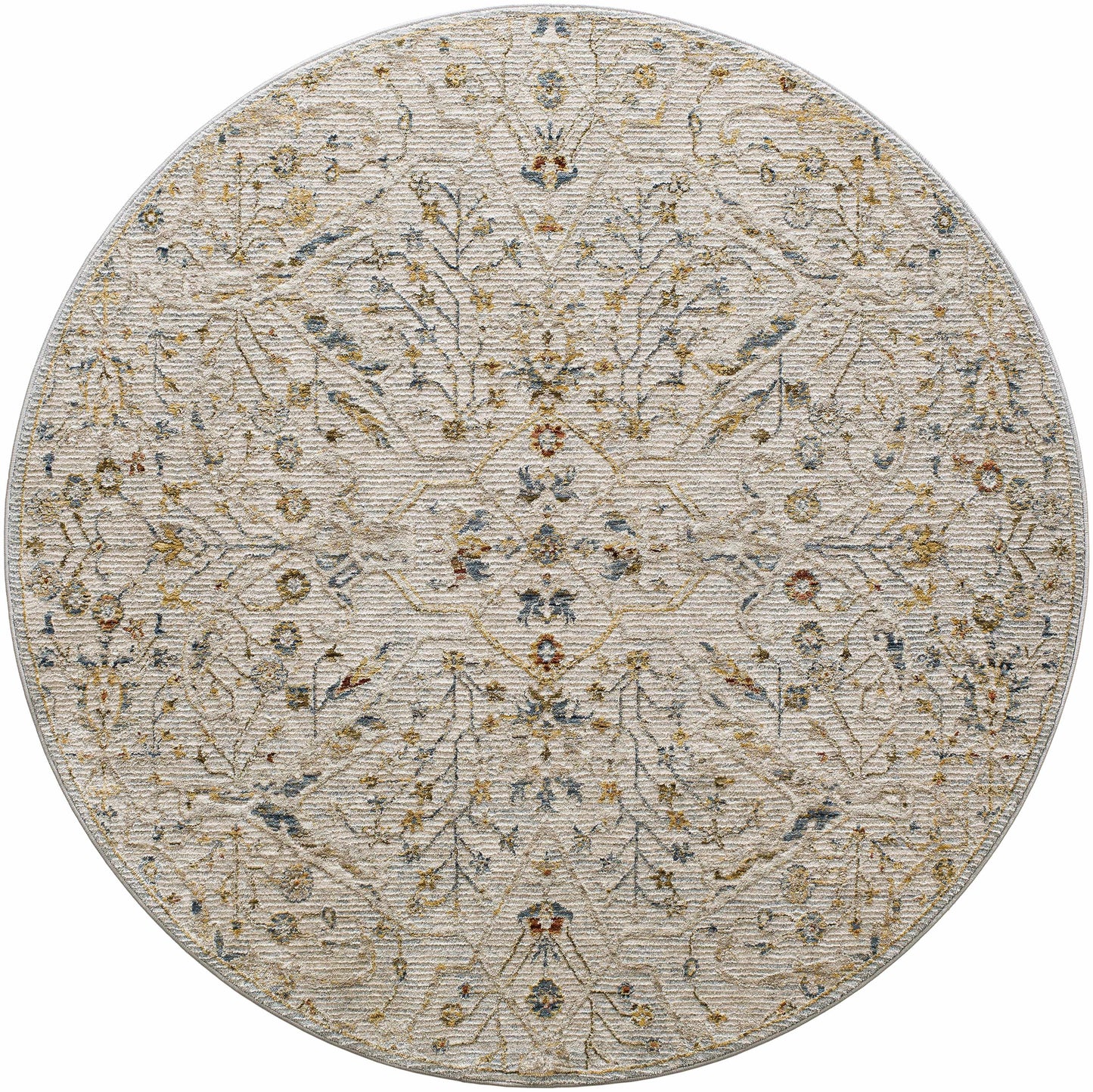Kabungahan Oushak Style Floral Rug