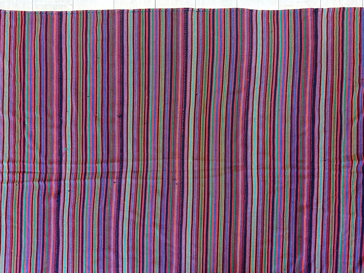 Large Antique Persian Square Rug Jajim Design 9 x 9 Ft