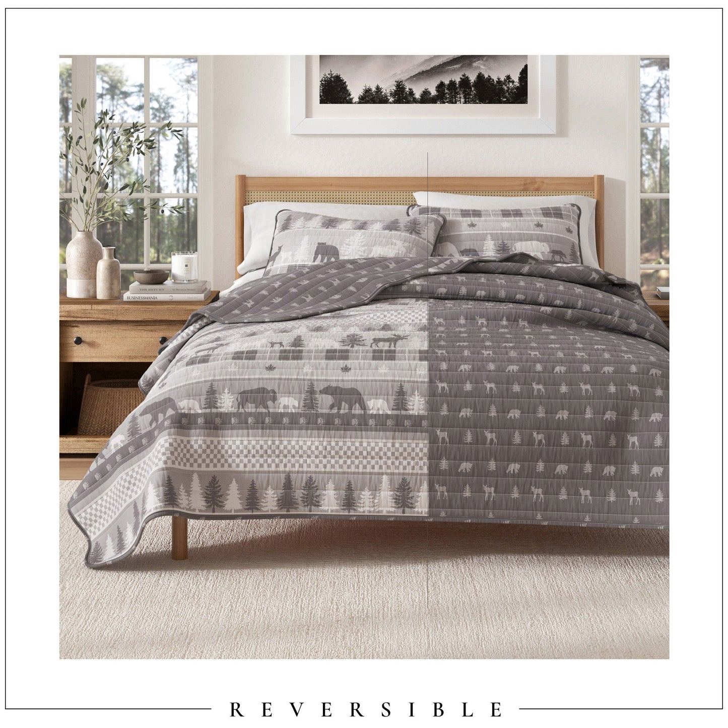 Rustic Landscape Quilt Set - Matthew Collection