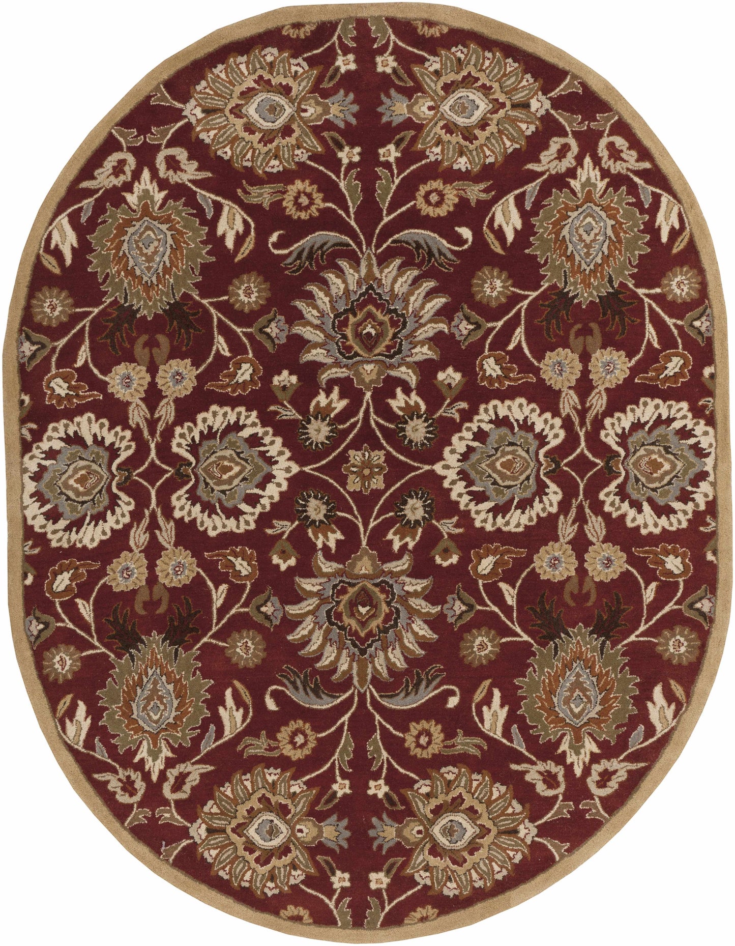Conesus Red 1061 Hand Tufted Wool Rug