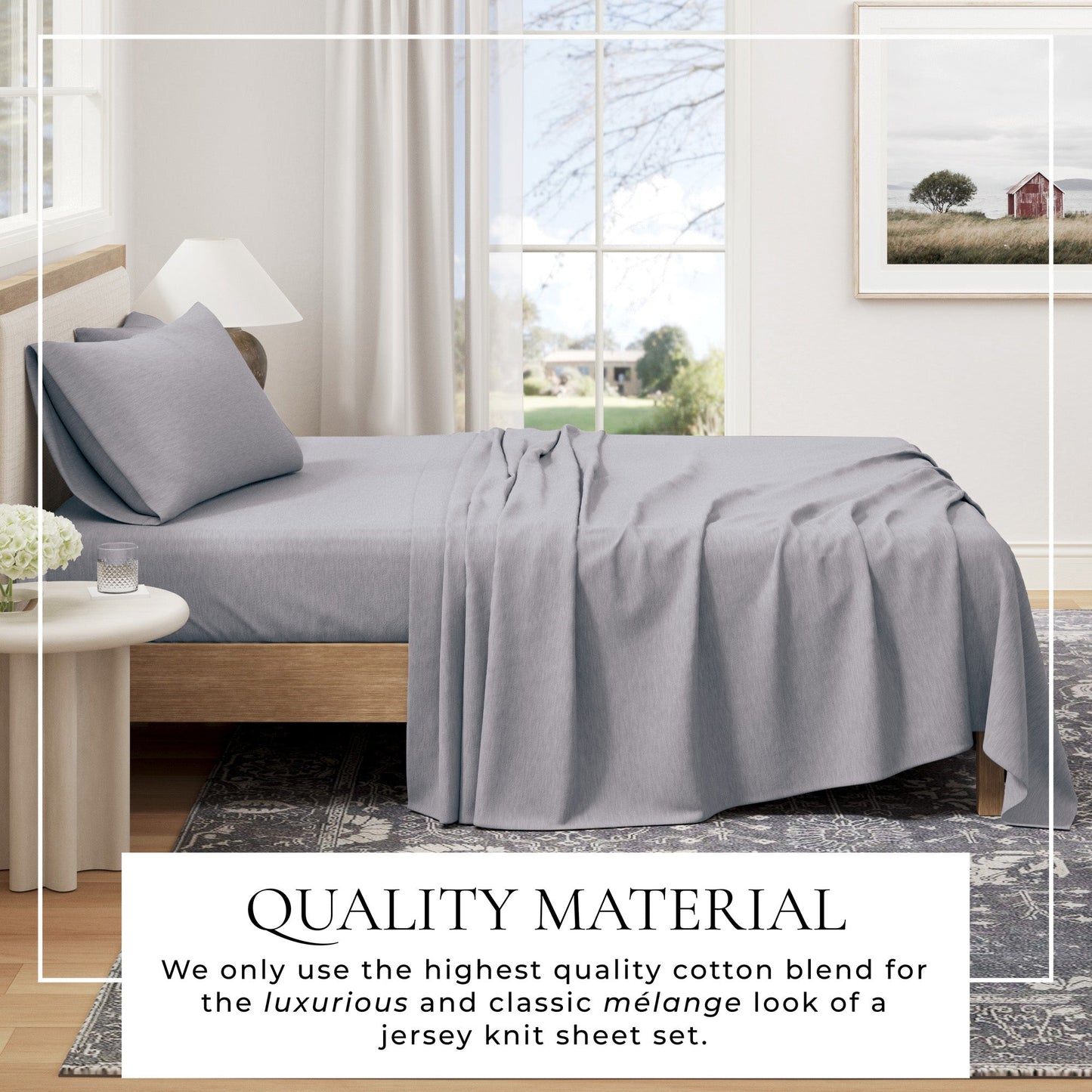 4-Piece Jersey Sheet - Carmen Collection