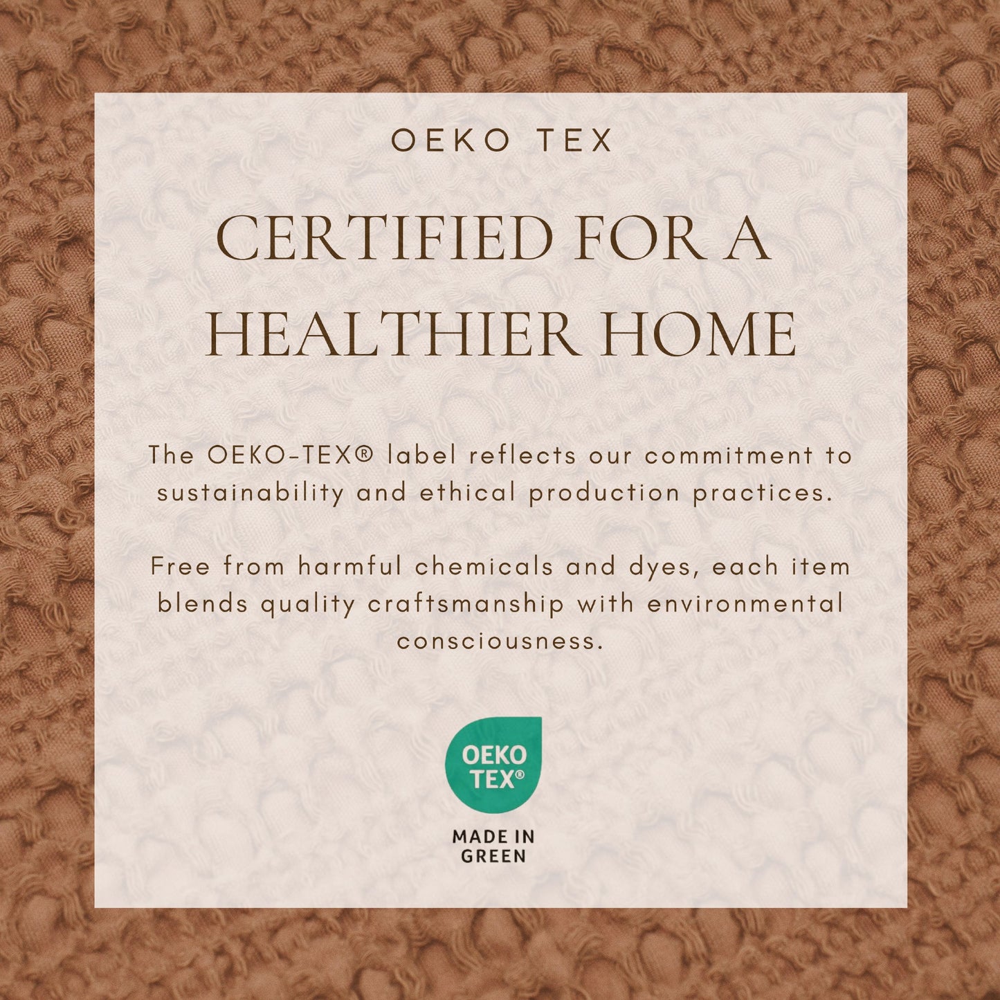 100% Cotton Honeycomb Waffle Duvet Set - Mattea Collection