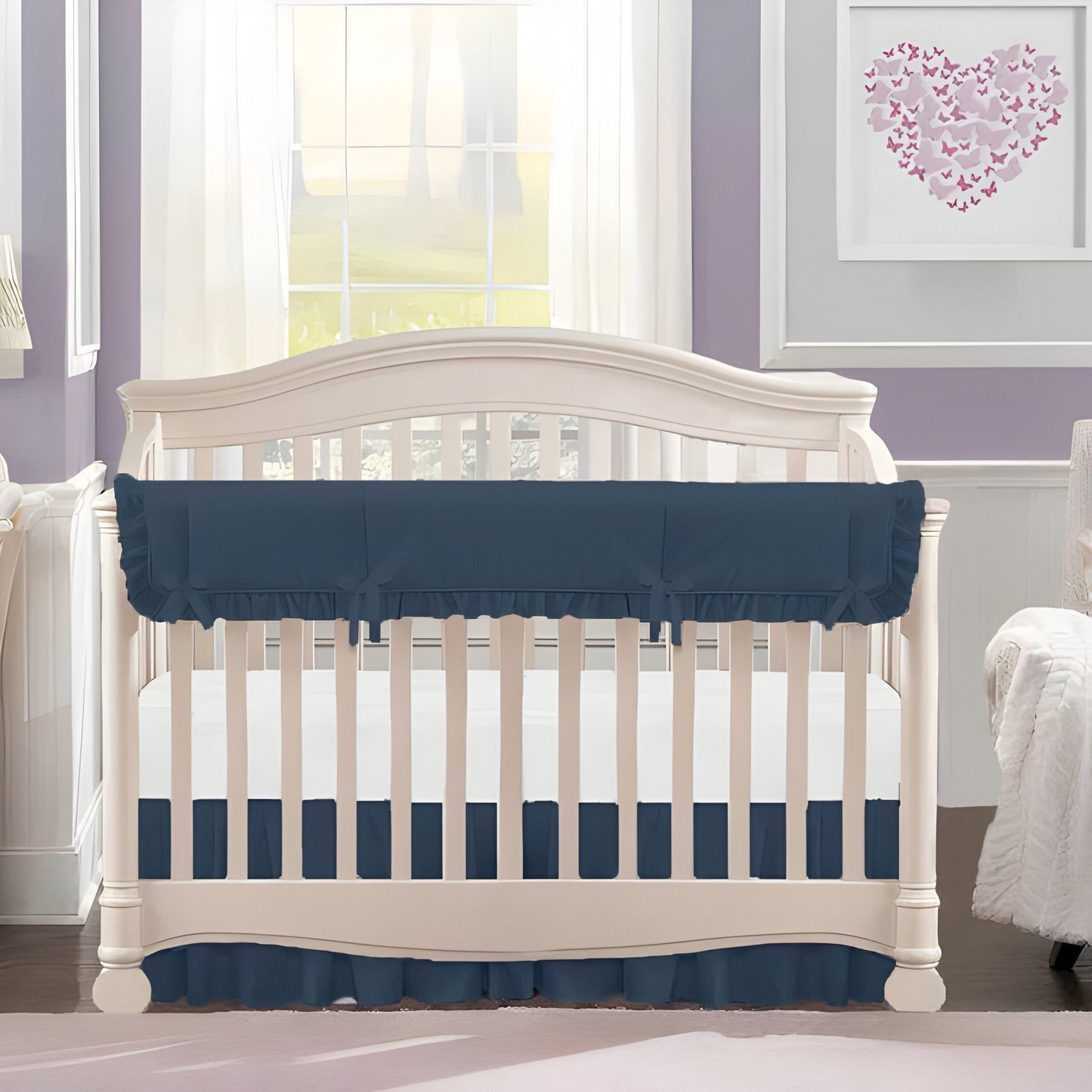 Cotton Knitted Crib Rail Cover