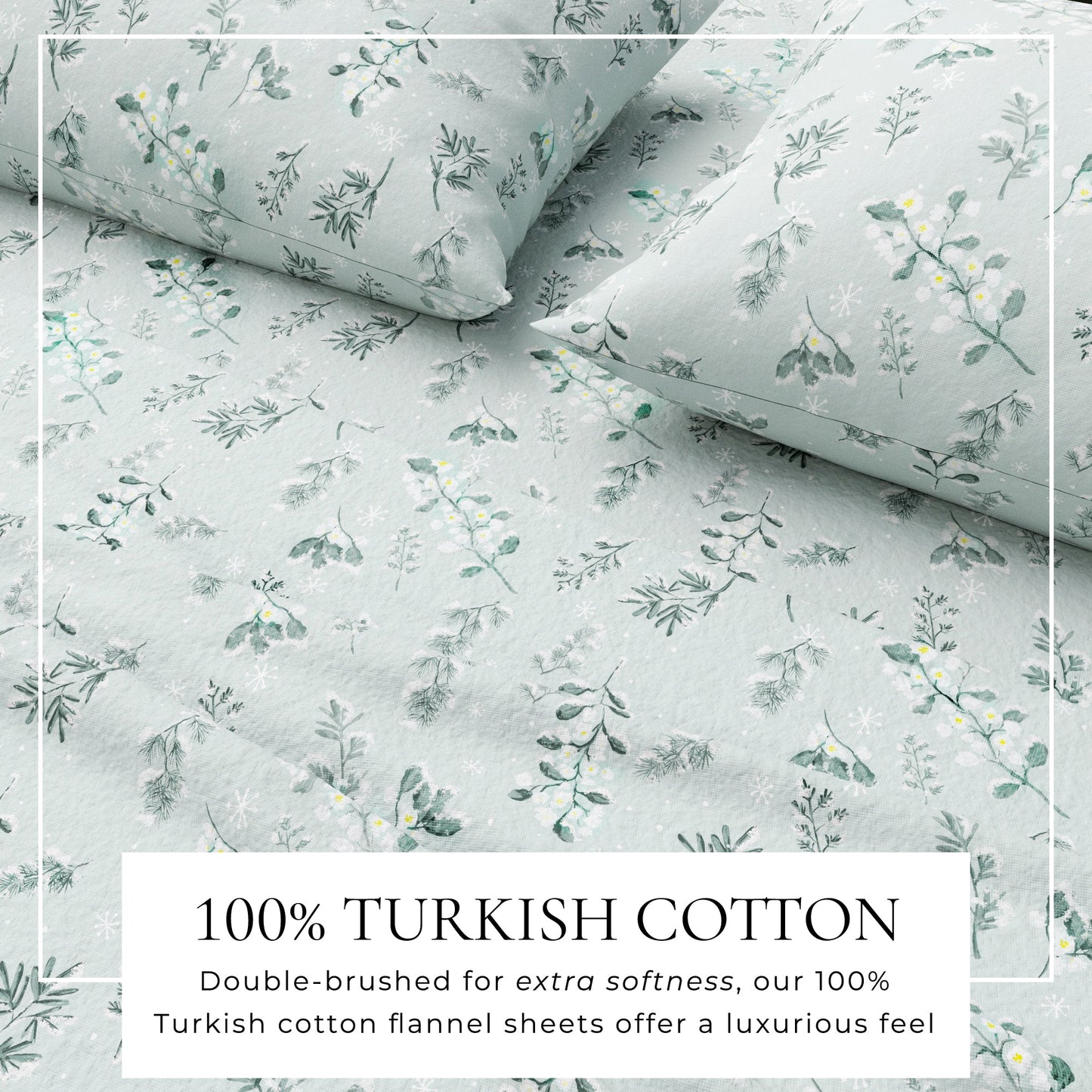 Turkish Cotton Flannel Sheet - Belle Collection